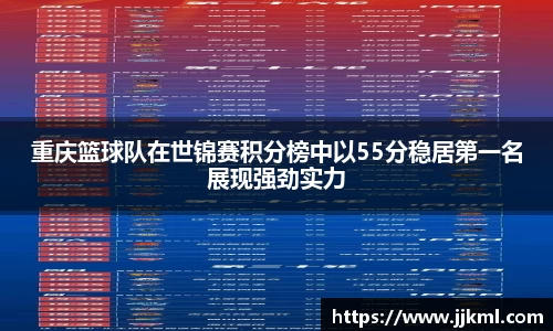 重庆篮球队在世锦赛积分榜中以55分稳居第一名展现强劲实力